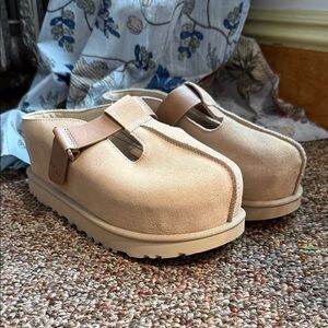 UGG Tan Platform Shoes